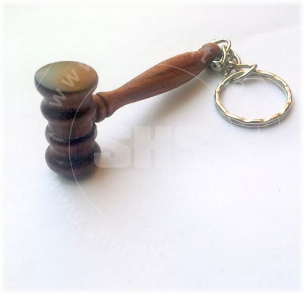 Keyring - Miniature Gavel for Law Professionals - Image 2
