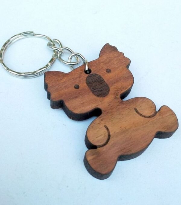 Keychain - Laser Cut Teddy Bear