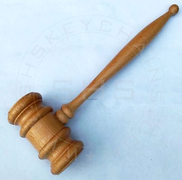 Beech Wood Gavel for Law Firms