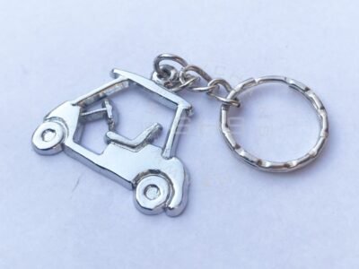 Golf Cart Miniature Keychain