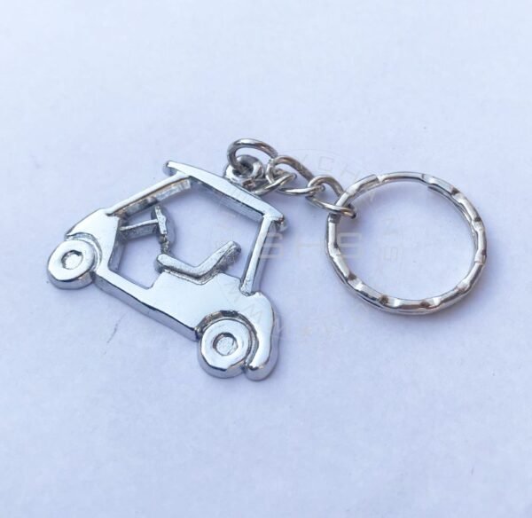 Golf Cart Miniature Keychain