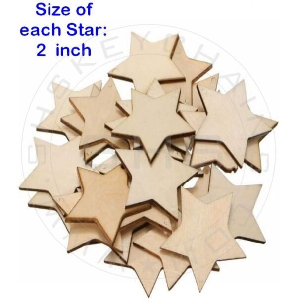 Laser Cut Stars-2 inches- Pack of 24
