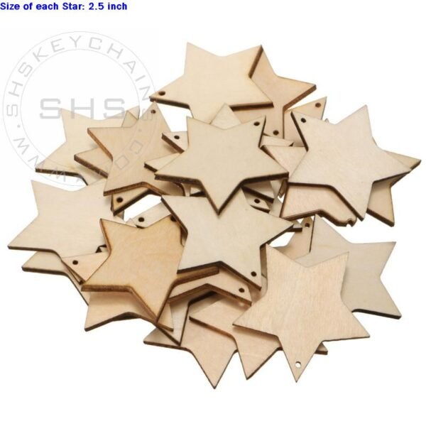 Laser Cut Stars-2.5 inches- Pack of 24